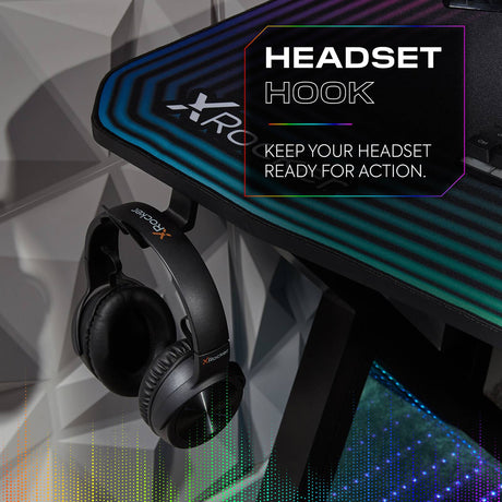 Infinity RGB - Gaming Schreibtisch mit Neo Motion Sync™ Beleuchtung & App-Steuerung