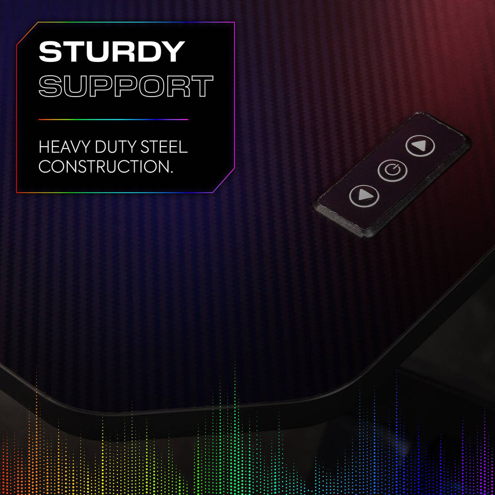 Infinity RGB - Gaming Schreibtisch mit Neo Motion Sync™ Beleuchtung & App-Steuerung