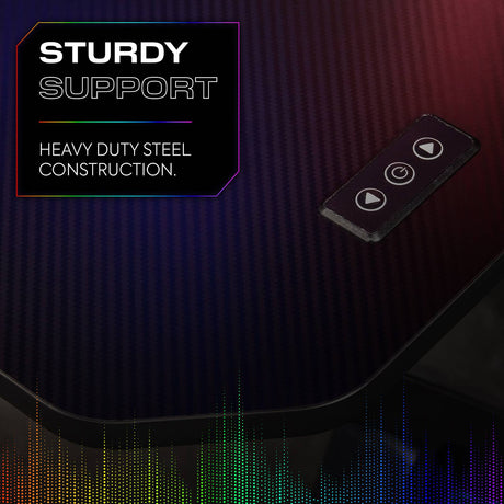 Infinity RGB - Gaming Schreibtisch mit Neo Motion Sync™ Beleuchtung & App-Steuerung