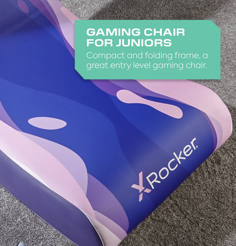 Video Rocker Gaming Bodensessel - Lava Pink - X Rocker EU