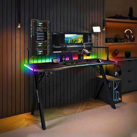 Lumio XL RGB - Gaming Schreibtisch mit Beleuchtung & App-Steuerung