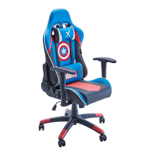 Marvel™ Champion Compact eSports Gaming Bürostuhl für Teenager - Captain America