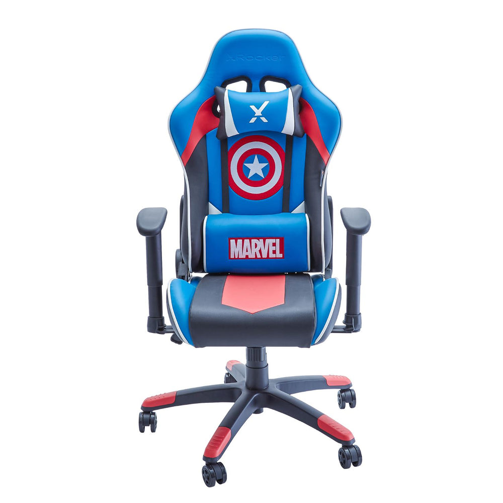 Marvel™ Champion Compact eSports Gaming Bürostuhl für Teenager - Captain America
