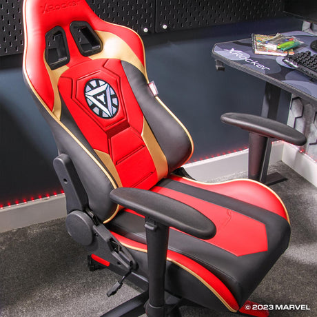 Marvel™ Champion Compact eSports Gaming Bürostuhl für Teenager - Iron Man