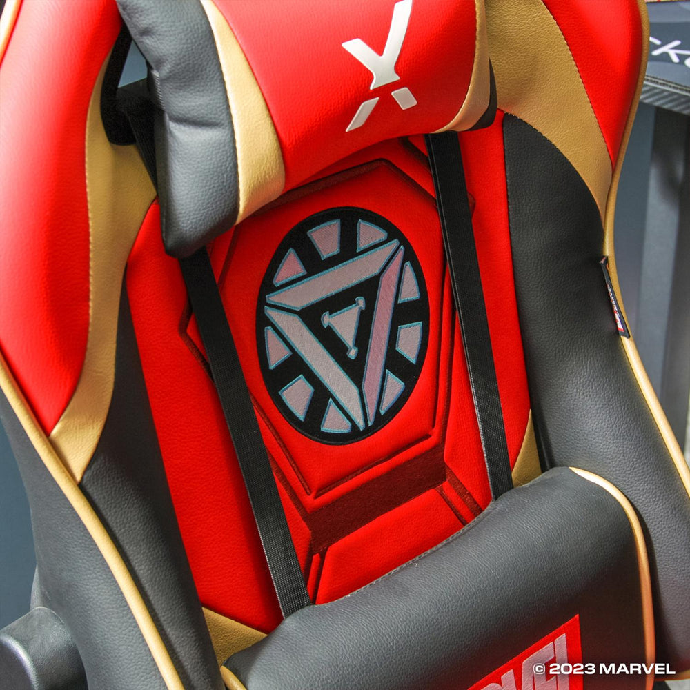 Marvel™ Champion Compact eSports Gaming Bürostuhl für Teenager - Iron Man