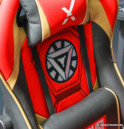 Marvel™ Champion Compact eSports Gaming Bürostuhl für Teenager - Iron Man