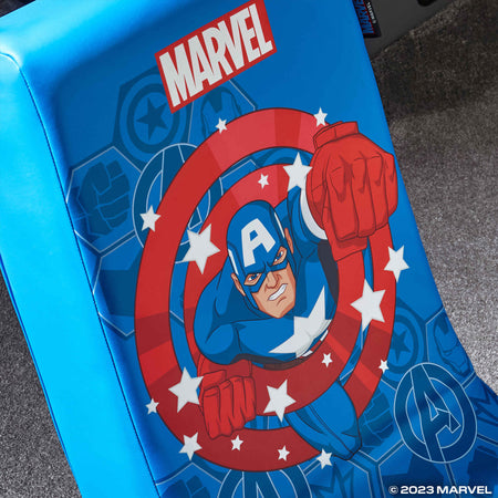 Marvel™ Floor Rocker Gaming Stuhl für Kinder – Captain America