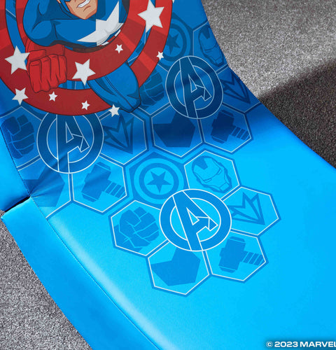 Marvel™ Floor Rocker Gaming Stuhl für Kinder – Captain America