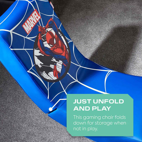Marvel™ Floor Rocker Gaming Bodensessel - Spider-Man - X Rocker EU