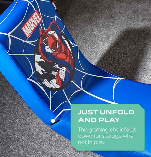 Marvel™ Floor Rocker Gaming Bodensessel - Spider-Man - X Rocker EU