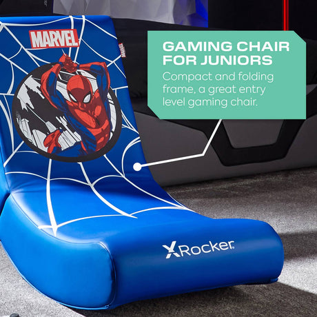 Marvel™ Floor Rocker Gaming Bodensessel - Spider-Man - X Rocker EU