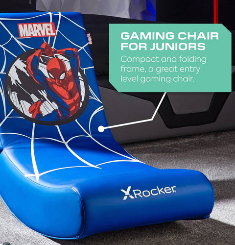 Marvel™ Floor Rocker Gaming Bodensessel - Spider-Man - X Rocker EU
