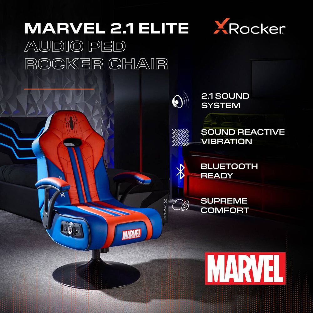 Disney Marvel Spider-Man Elite 2.1 Gaming Sessel - X Rocker EU