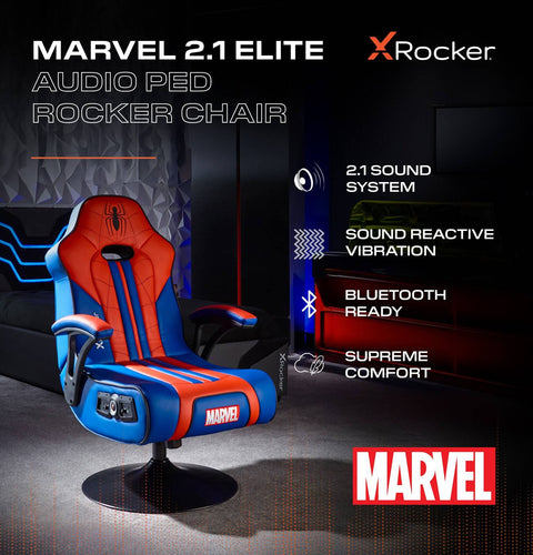 Disney Marvel Spider-Man Elite 2.1 Gaming Sessel - X Rocker EU