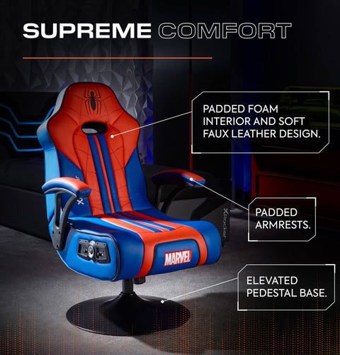 Disney Marvel Spider-Man Elite 2.1 Gaming Sessel - X Rocker EU