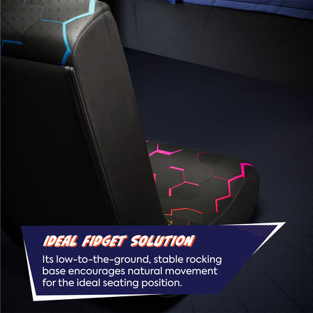 Video Rocker Gaming Stuhl für Kinder – Neo Hex Edition
