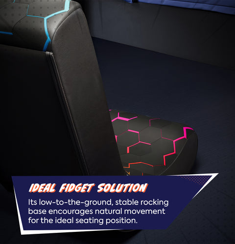 Video Rocker Gaming Stuhl für Kinder – Neo Hex Edition