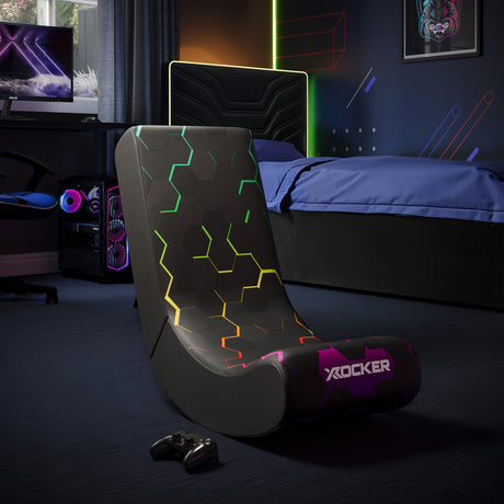 Video Rocker Gaming Stuhl für Kinder – Neo Hex Edition