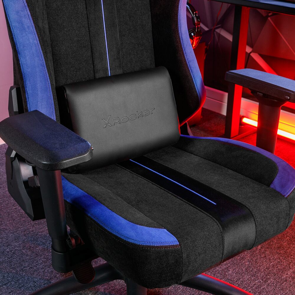 Onyx Moderner Gaming Bürodrehstuhl - Blau - X Rocker EU