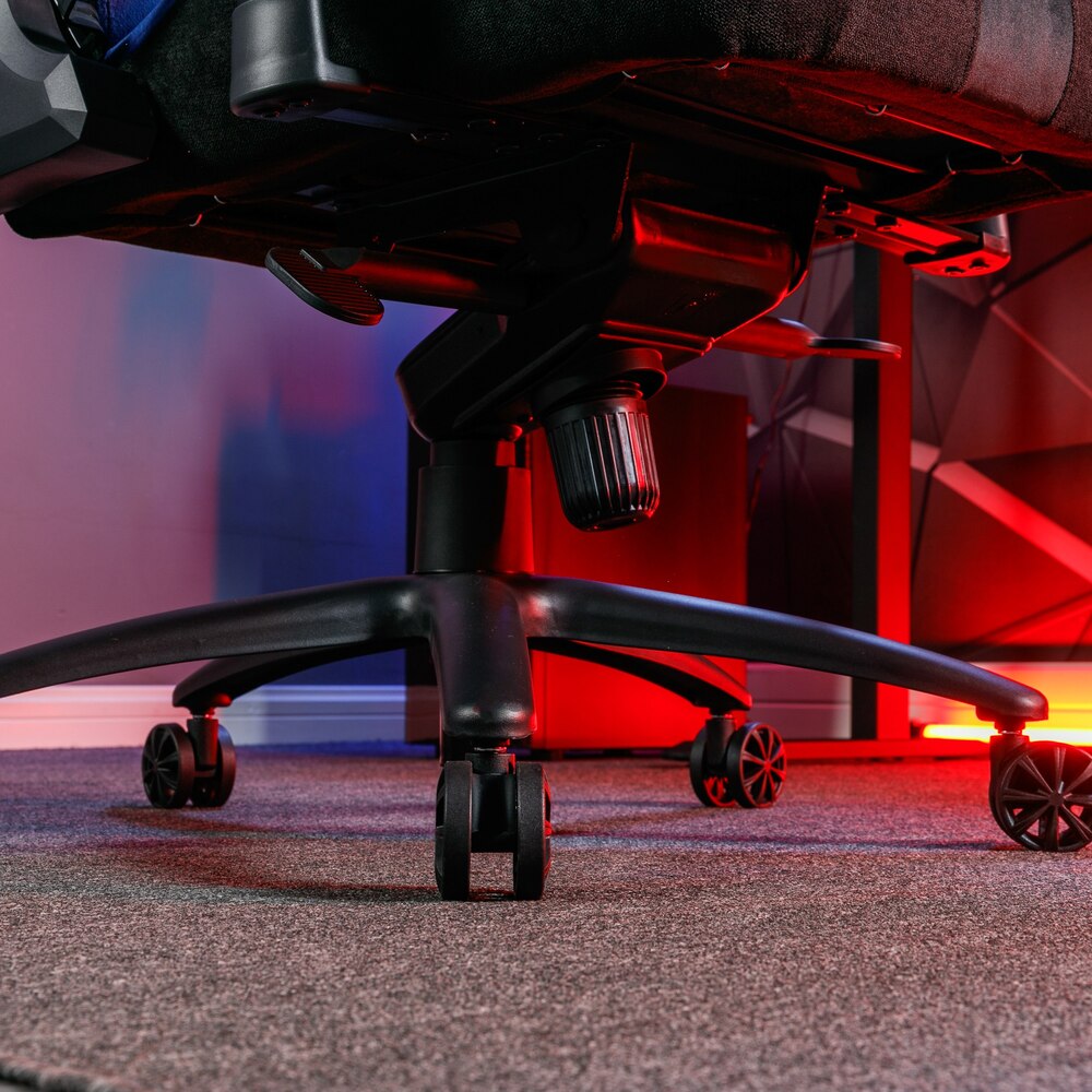 Onyx Moderner Gaming Bürodrehstuhl - Blau - X Rocker EU