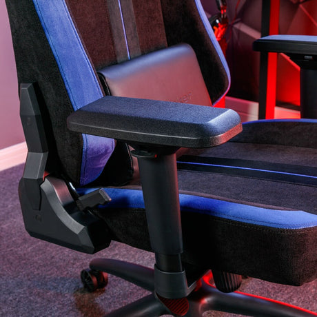 Onyx Moderner Gaming Bürodrehstuhl - Blau - X Rocker EU