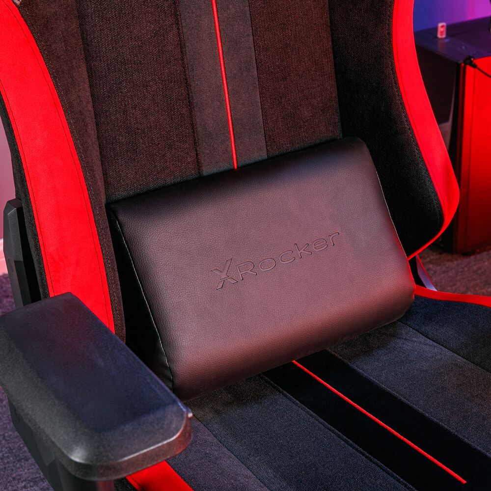 Onyx Moderner Gaming Bürodrehstuhl - Rot - X Rocker EU