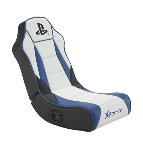 PlayStation® Geist 2.0  Floor Rocker Gaming Sessel - Weiß/Blau