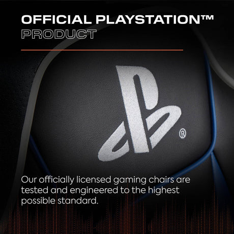 PlayStation® Geist 2.0  Floor Rocker Gaming Sessel - Schwarz/Blau