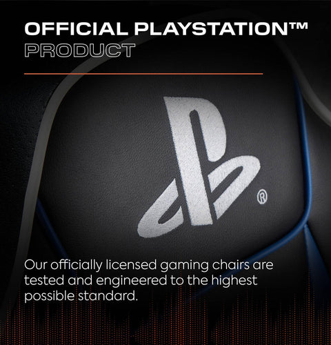 PlayStation® Geist 2.0  Floor Rocker Gaming Sessel - Schwarz/Blau