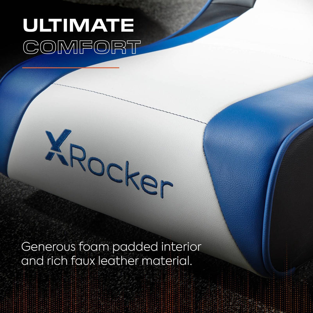 PlayStation® Geist 2.0  Floor Rocker Gaming Sessel - Weiß/Blau