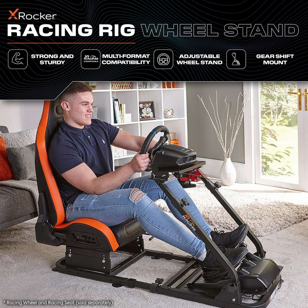 XR Racing Renngestell - Schwarz - X Rocker EU