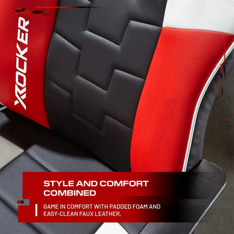 Saturn Gaming Bürostuhl für Teenager - Rot