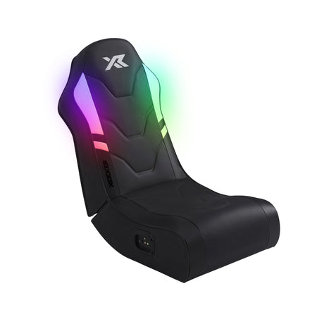 Shadow RGB 2.0 Audio Floor Rocker LED Gaming Stuhl mit App-Steuerung – Schwarz