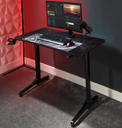 Panther Metall Carbon Gaming Schreibtisch - X Rocker EU