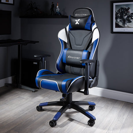 Agility eSports Gaming Bürostuhl - Blau - X Rocker EU