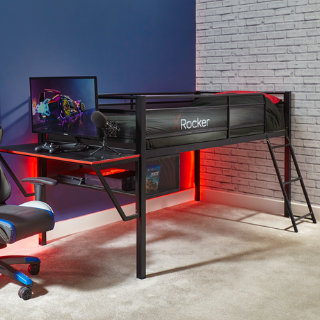 Sanctum Gaming Etagenbett mit Schreibtisch - X Rocker EU