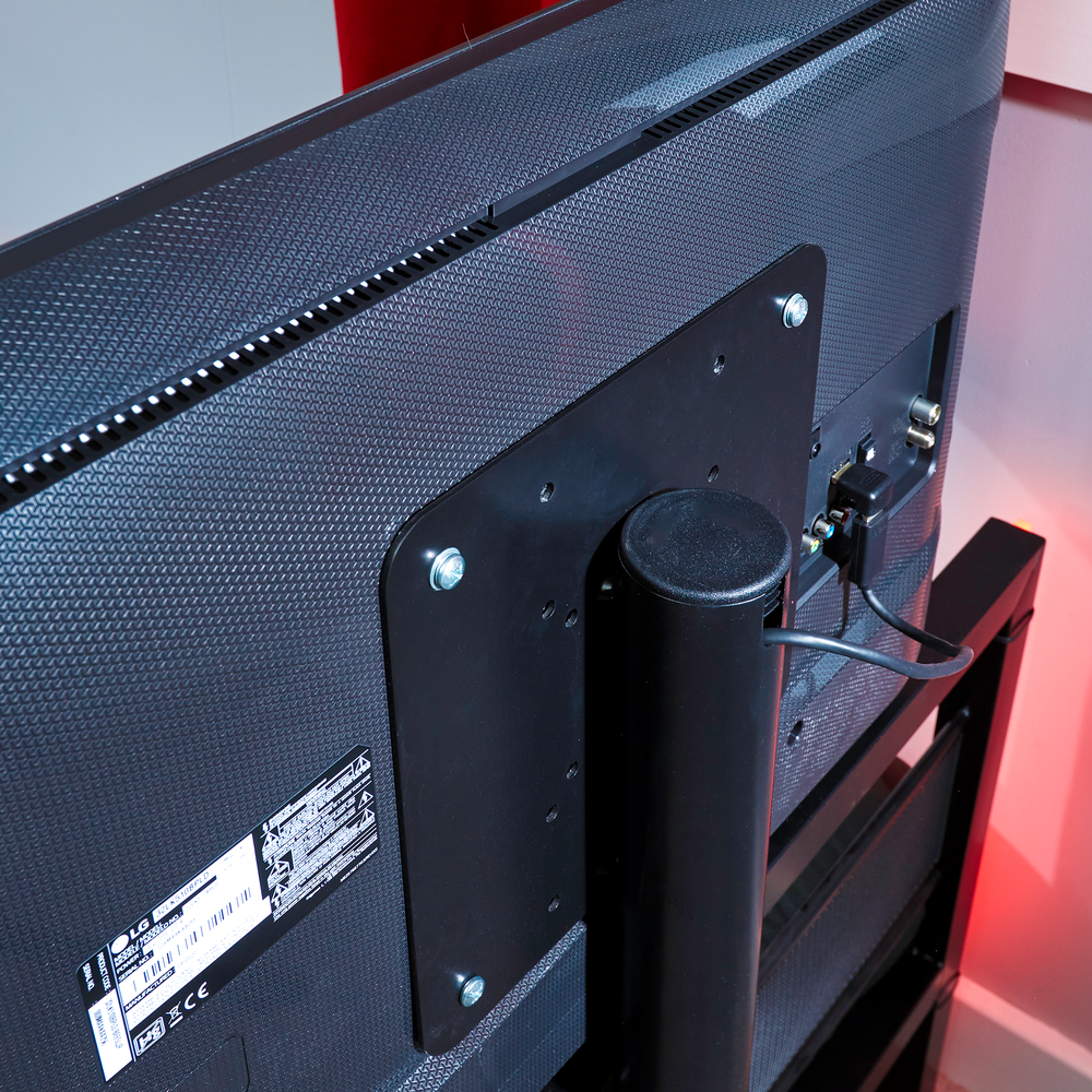 Basecamp Metall Gaming Bett mit TV-Halterung - Schwarz - X Rocker EU