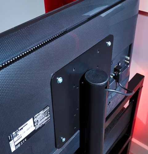 Basecamp Metall Gaming Bett mit TV-Halterung - Schwarz - X Rocker EU