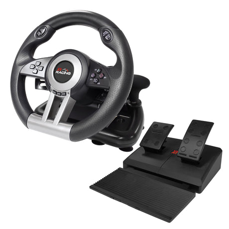 XR Racing Gaming Lenkrad mit Schalthebel & Pedalen