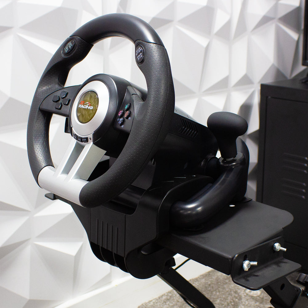 XR Racing Gaming Lenkrad mit Schalthebel & Pedalen