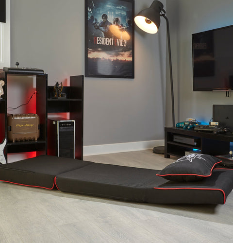 Crash Pad JR Gaming Klappsessel & Schlafmatratze - X Rocker EU