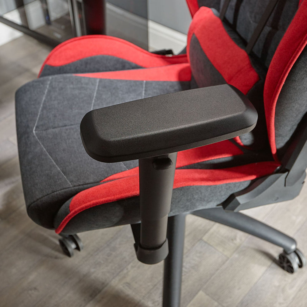 Siena Gaming Bürostuhl mit Stoffbezug - Rot - X Rocker EU
