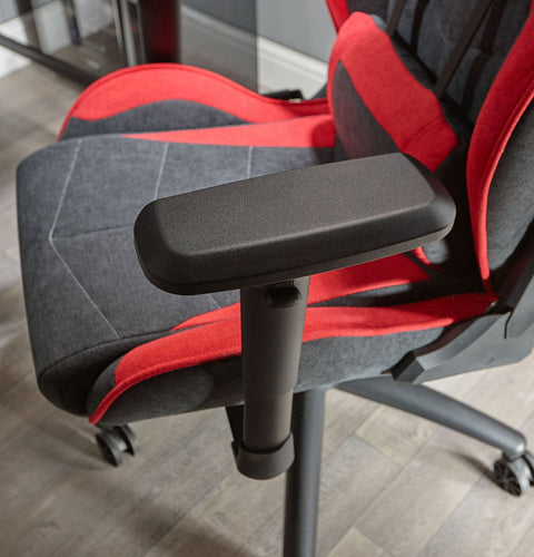 Siena Gaming Bürostuhl mit Stoffbezug - Rot - X Rocker EU