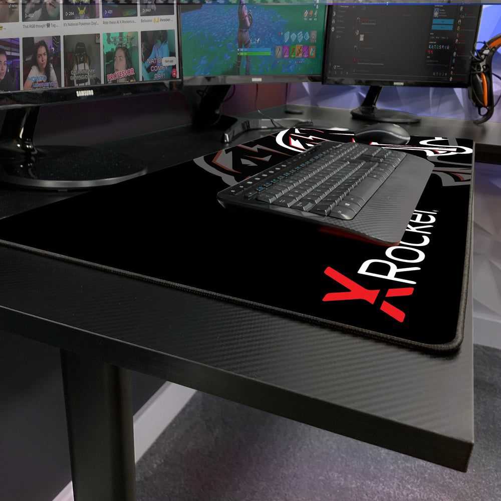 Panther XL Ambi - Reversibler Gaming Eckschreibtisch in L-Form - X Rocker EU