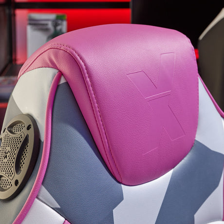 Geo Camo 2.1 Gaming & Entertainment Sessel - Pink