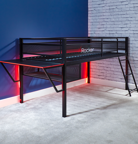 Sanctum Gaming Etagenbett mit Schreibtisch - X Rocker EU