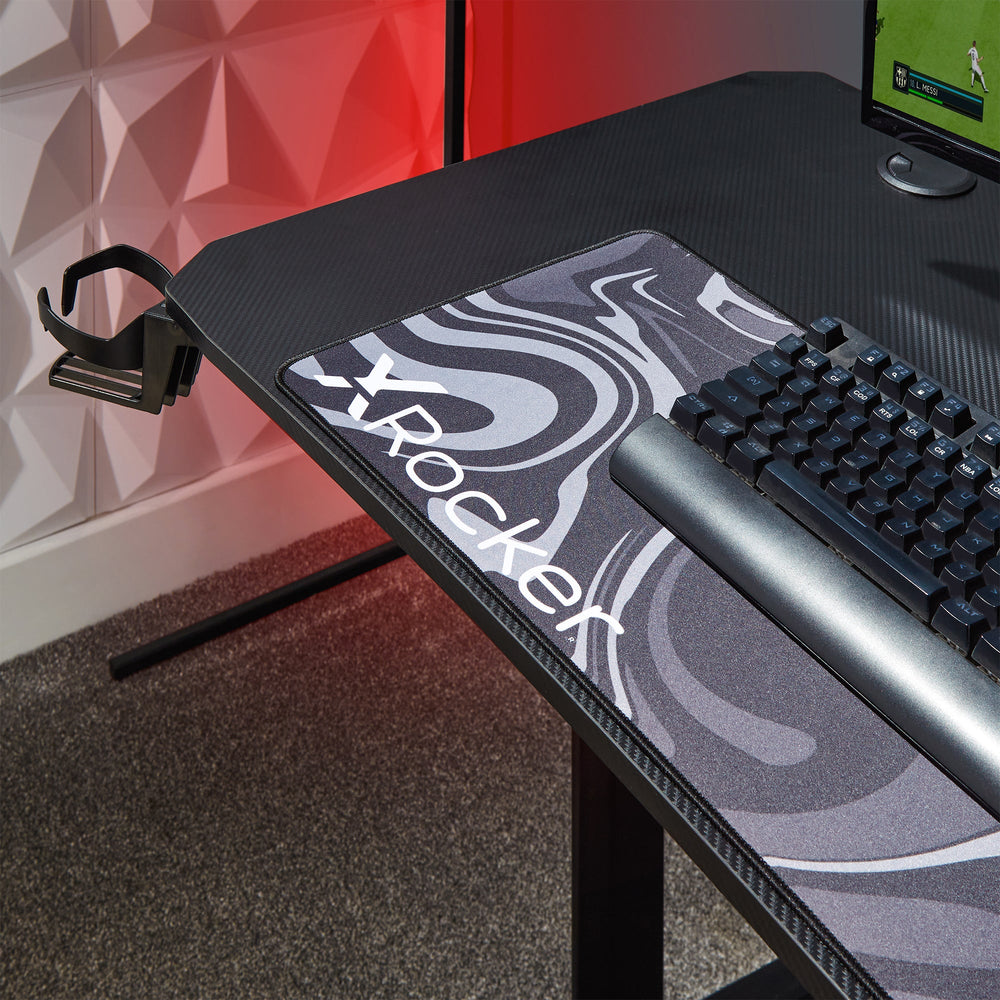 Panther Metall Carbon Gaming Schreibtisch - X Rocker EU