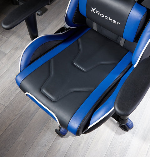 Agility eSports Gaming Bürostuhl - Blau - X Rocker EU