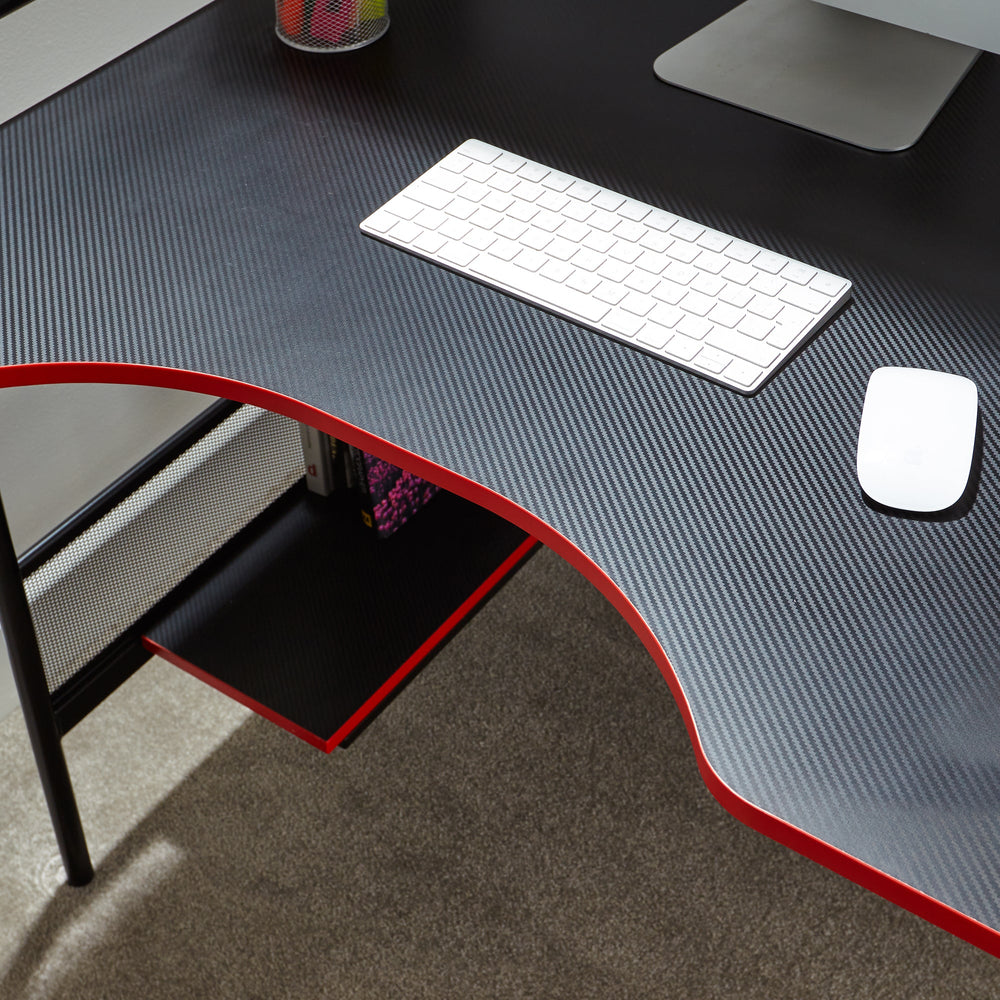 Icarus Gaming Schreibtisch Station - Schwarz