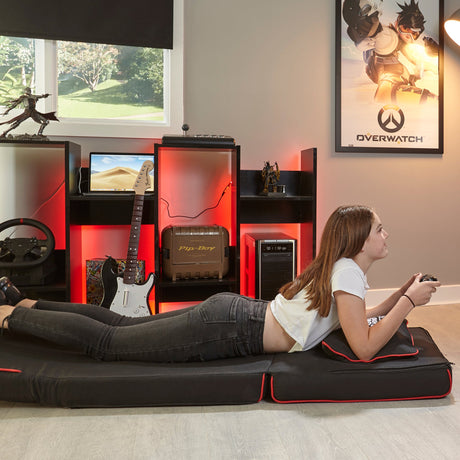 Crash Pad JR Gaming Klappsessel & Schlafmatratze - X Rocker EU